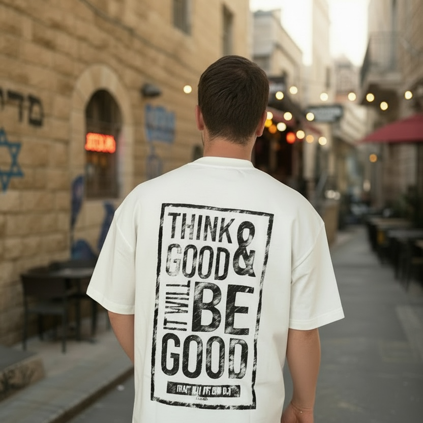 Think Good v2 Heavyweight Cotton T-Shirt - Tribe of Judah