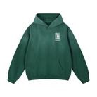 Womens Think Good Heavyweight Sunfade Oversized Hoodie Green - Tribe of Judah