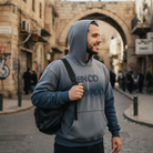 Ein Od Milvado v4 Faded Blue Unisex Hoodie - Tribe of Judah