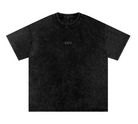 Echad Snow Washed Oversized Cotton T-Shirt Black - Tribe of Judah