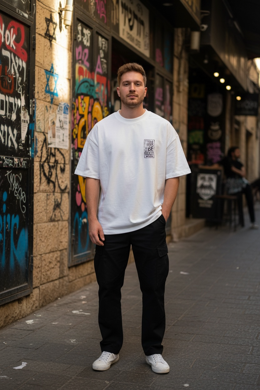 Think Good v2 Heavyweight Cotton T-Shirt - Tribe of Judah