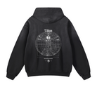 Tikkun Heavyweight Sunfade Oversized Hoodie Black - Tribe of Judah