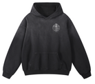 Tikkun Heavyweight Sunfade Oversized Hoodie Black - Tribe of Judah